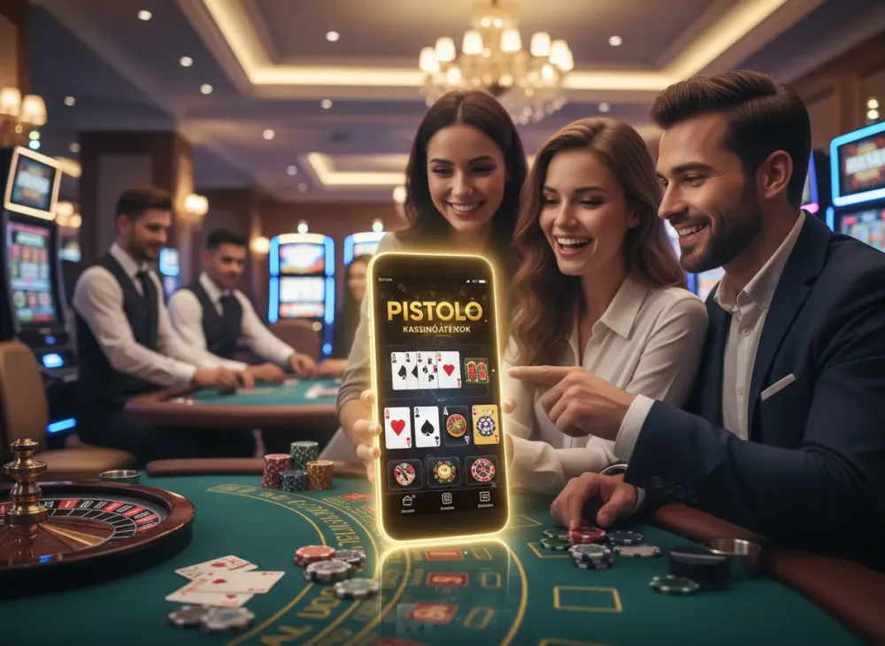 Pistolo app mobilalkalmazás kaszinójátékokhoz