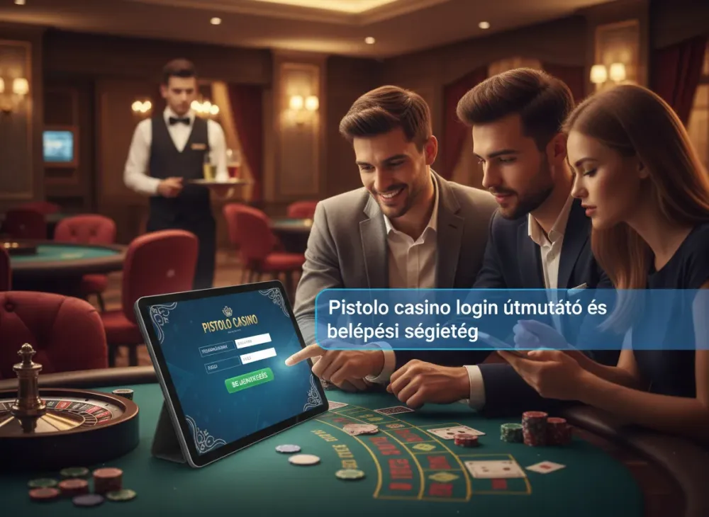 Pistolo casino login útmutató és belépési segítség